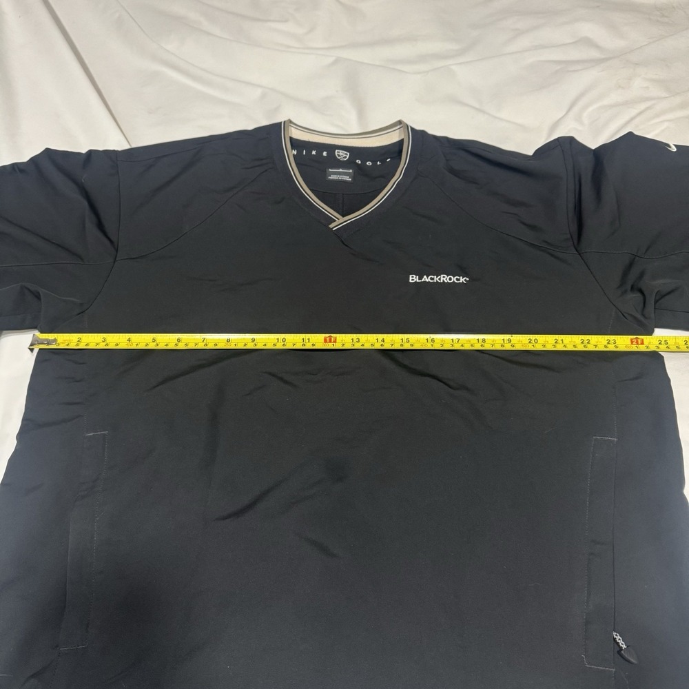 Nike Golf BlackRock Performance Pullover Windbreaker Sweater Men's Size Large - Picture 6 of 9